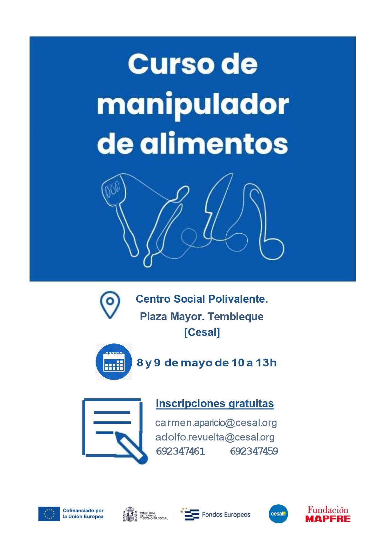 Curso manipulacion de alimentos